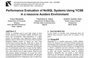 100ݿԴݼܹ֮73Performance Evaluation of NoSQL Systems Usin...