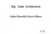 Kafka+FlumeNG+Storm+HBase