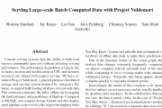 100ݿԴݼܹ֮22:Serving Large-scale Batch Computed Data with ...