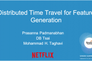 Spark Summit East 2016 PPT֮Distributed TIme Travel for Feature Generation
