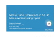 Spark Summit East 2016 PPT֮ģMonte Carlo Simulations in Ad lift Measuremen...