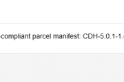 Ignoring non-compliant parcel manifest: CDH-5.0.1-1.cdh5.0.1.p0.47