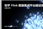 孙晓光-知乎 Flink 数据集成平台建设实践-LYS